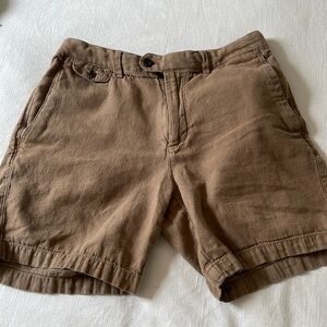 Men’s Banana Republic Linen dress Shorts size 30
